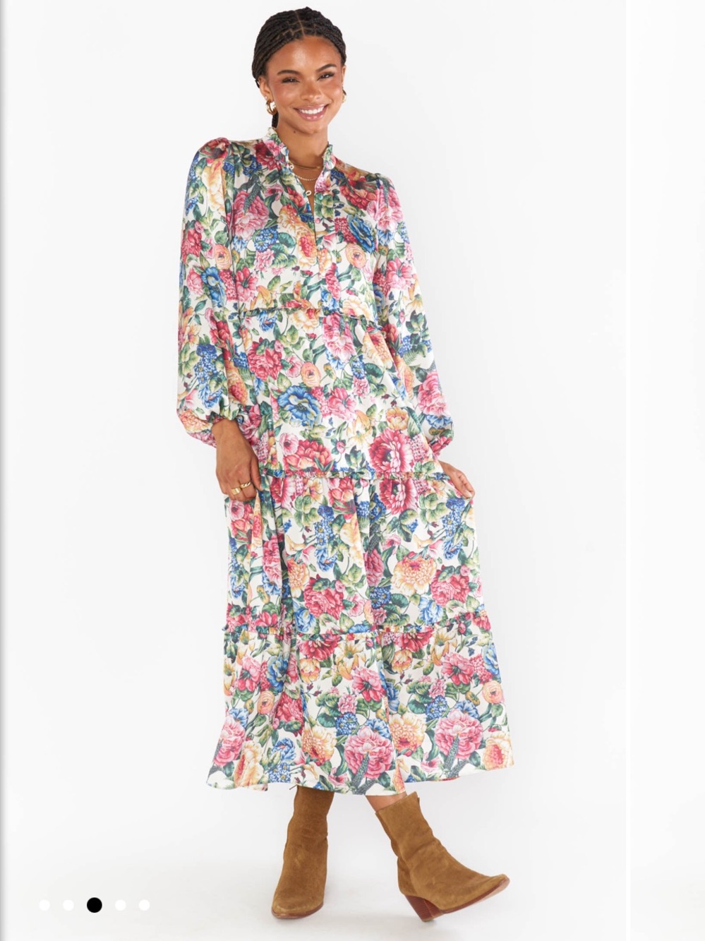 Show me your mumu Loretta maxi dress M